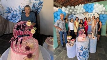 Brazilian Woman Eunice Anício da Silveira Turns 111